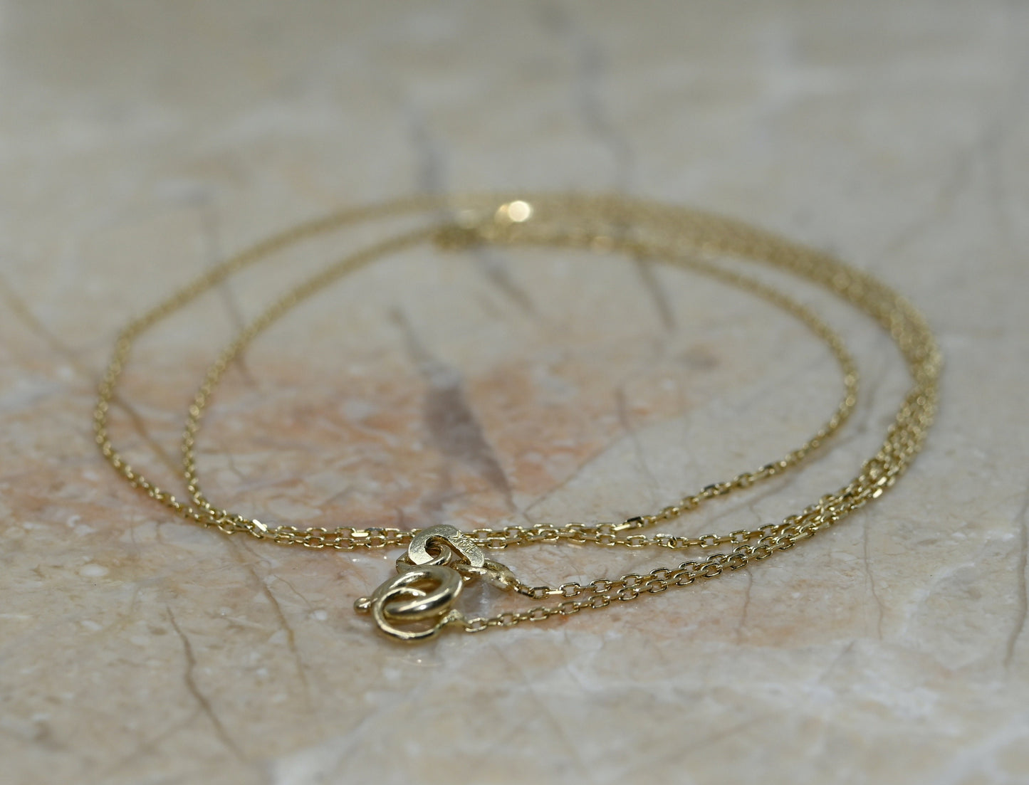 Solid Gold Name Necklace / Real Gold Dainty Custom Name Necklace / Handmade Personalized Jewelry By Selanica